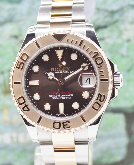 (image for) UNPOLISHED ROLEX OYSTER PERPETUAL DATE YACHT-MASTER 37MM / 268621